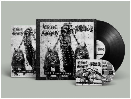 Visible Minority / Haggath "Split" LP+CD