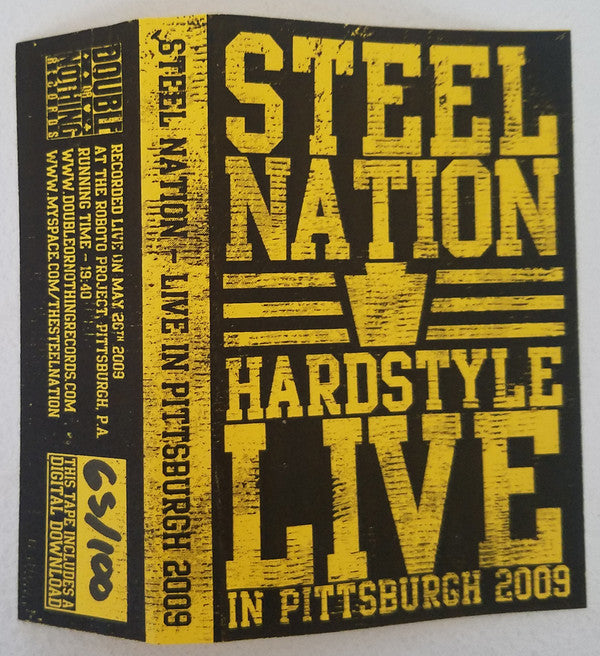 Steel Nation : Hardstyle Live (Cass, EP, Ltd)