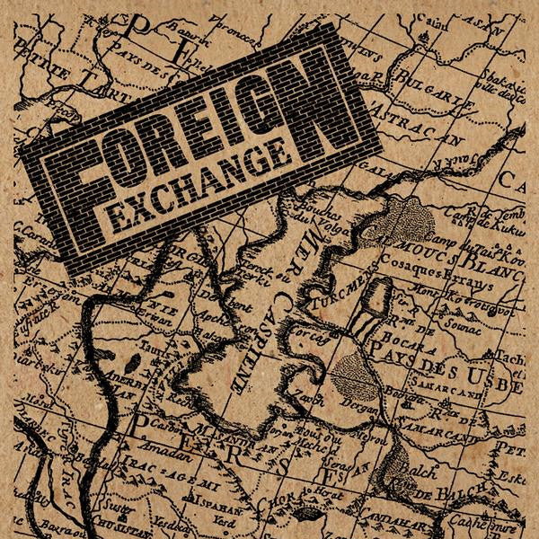 Various : Foreign Exchange (7", Comp, Blu)
