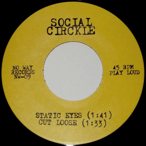Social Circkle : Static Eyes E.P. (7", EP)