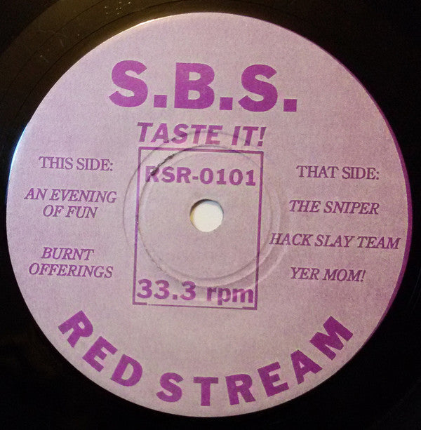 S.B.S.* : Taste It! (7")