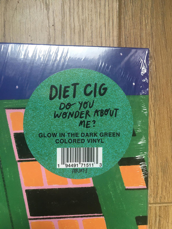 Diet Cig : Do You Wonder About Me? (LP, Album, Glo)