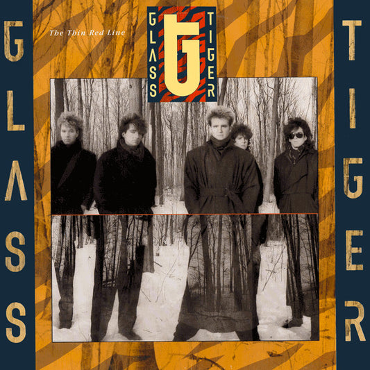 Glass Tiger : The Thin Red Line (LP, Album)