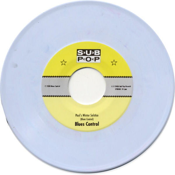 Blues Control : Snow Day b/w Paul's Winter Solstice (7", Single, Ltd, Sno)
