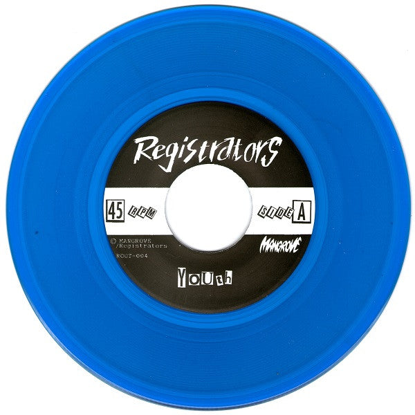 Registrators : Girl Girl Girl (7", Blu)