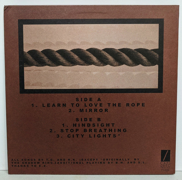 Blessure Grave : Learn To Love The Rope (12", EP)