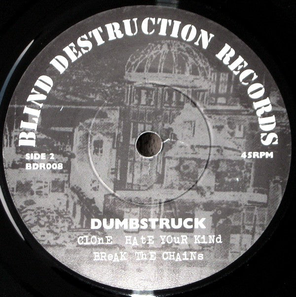 Dumbstruck : If It Ain't Broke... Don't Fix It E.P. (7", EP)