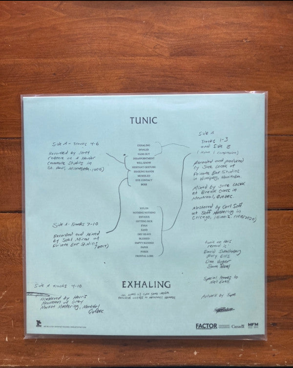 Tunic (3) : Exhaling (LP, Comp, Ltd, Yel)