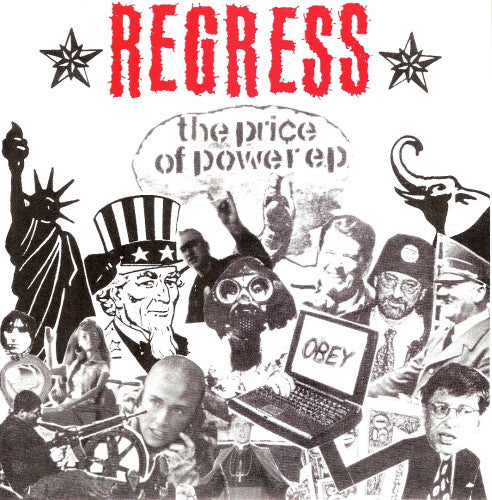 Regress (2) : The Price Of Power E.P. (7", EP)