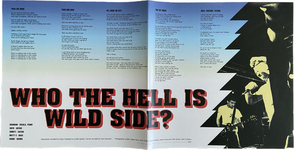 Wild Side (3) : Who The Hell Is Wild Side? (LP, Album, RP, Blu)