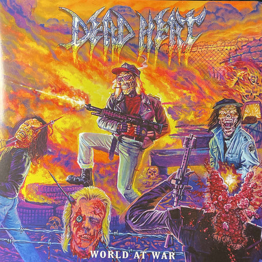 Dead Heat (5) : World At War (LP, Ltd, Cle)