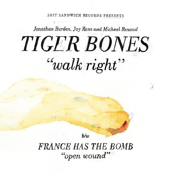 Tiger Bones / France Has The Bomb : Tiger Bones / France Has The Bomb (7", Single)