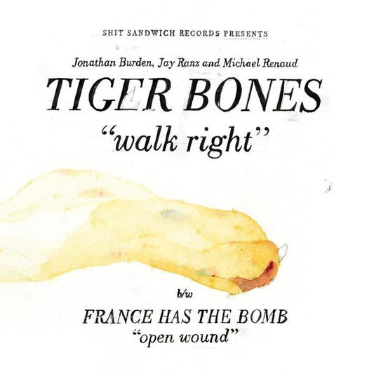 Tiger Bones / France Has The Bomb : Tiger Bones / France Has The Bomb (7", Single)