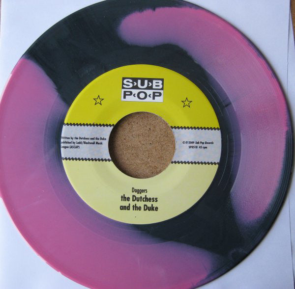 Dutchess And The Duke* : Side By Side b/w Daggers (7", Single, Ltd, Pin)