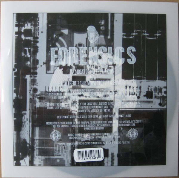 Forensics (2) : Has Anyone Unknown To You Handled Or Touched This Record? (7", Single)