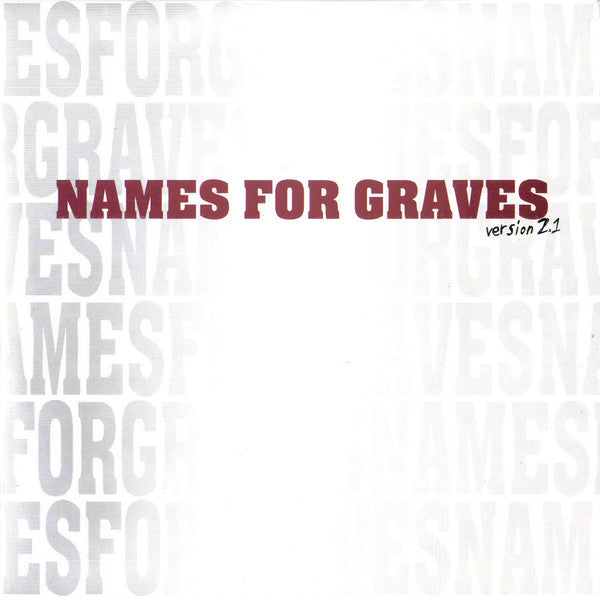 Names For Graves : Version 2.1 (7", Cle)