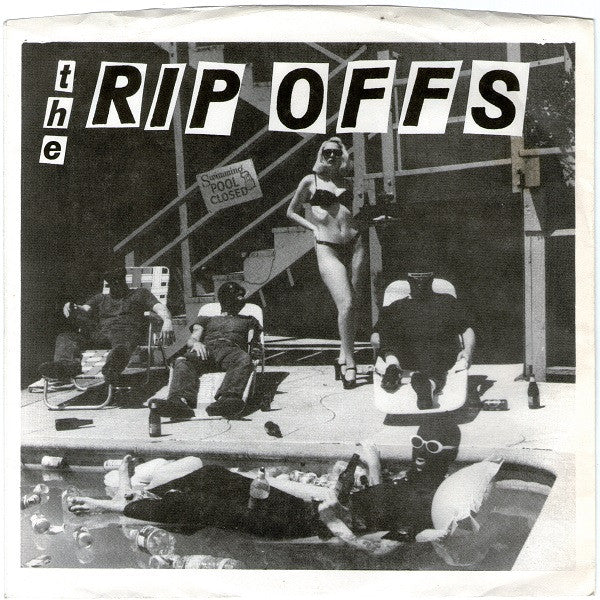 The Rip-Offs : Go Away (7", S/Sided, Red)