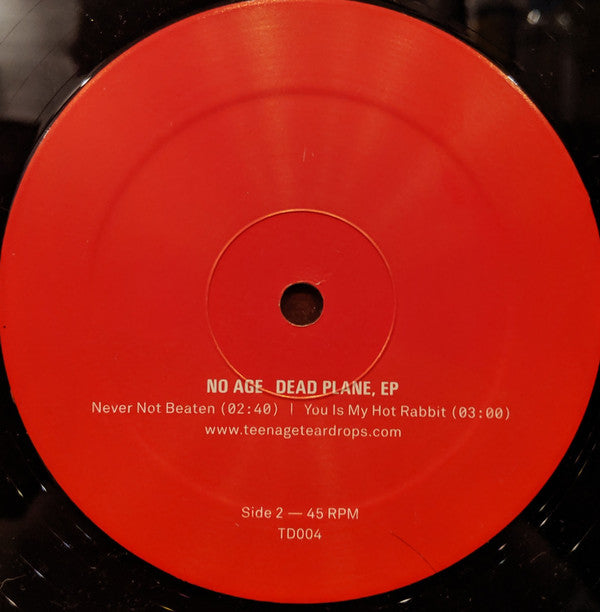 No Age : Dead Plane (12", EP, RE)