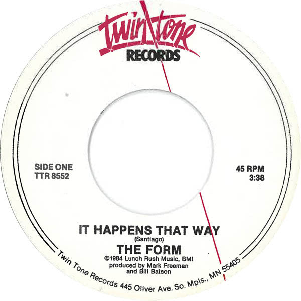 The Form (4) : It Happens That Way / All The Young Dudes (7", Single)