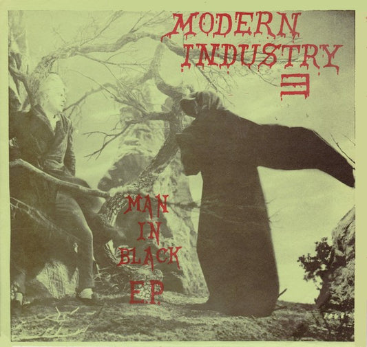 Modern Industry : Man In Black E.P. (7", EP)