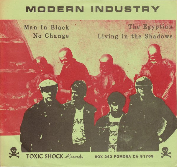 Modern Industry : Man In Black E.P. (7", EP)