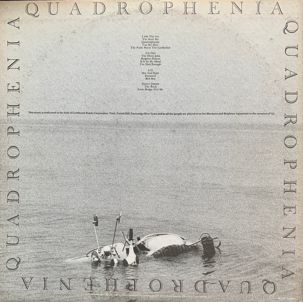 The Who : Quadrophenia (2xLP, Album)