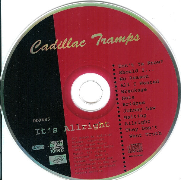 Cadillac Tramps : It's Allright (CD, Album)