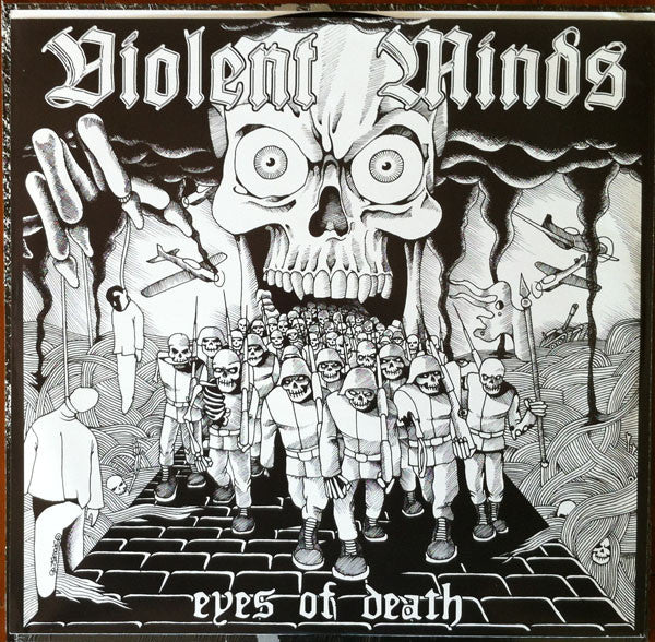 Violent Minds : Eyes Of Death (12", Album)