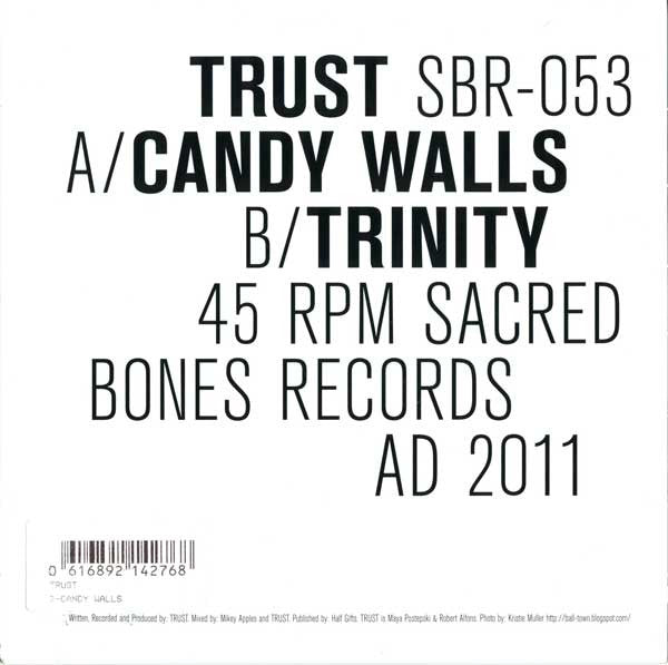 Trust (15) : Candy Walls (7", Single)