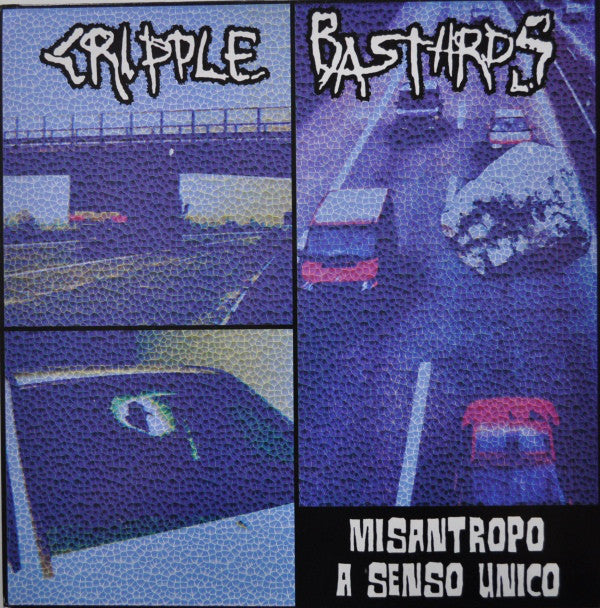 Cripple Bastards : Misantropo A Senso Unico (LP, Album, Vio)