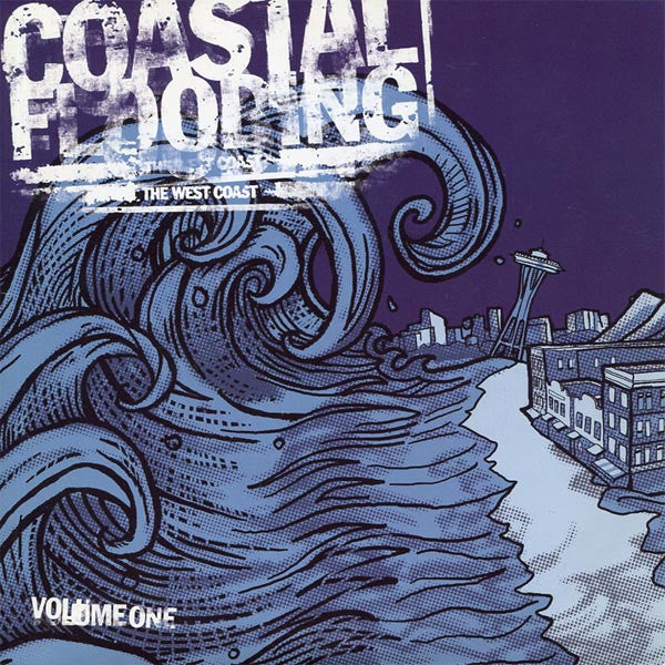 Various : Coastal Flooding Vol. 1 - The West Coast (7", Comp)