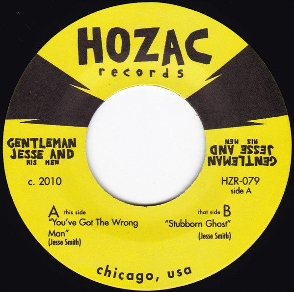 Gentleman Jesse And His Men* : You've Got The Wrong Man (7")