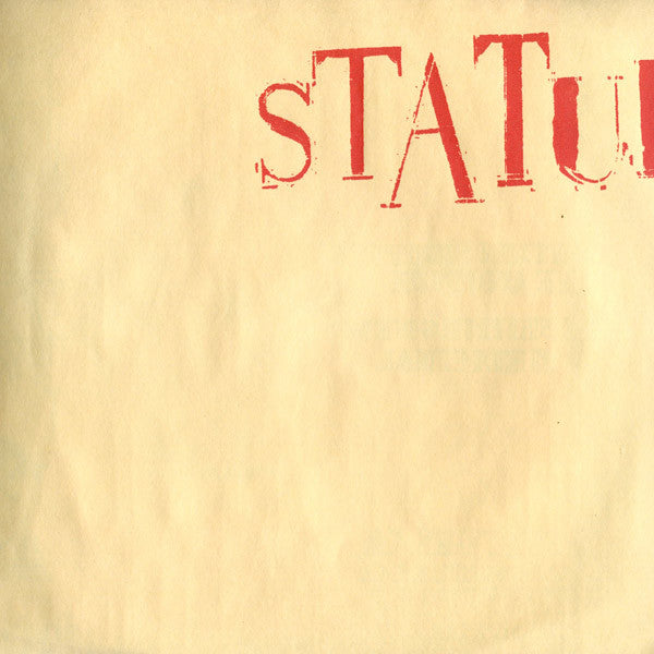 Statues : Statues Are Go! (7", EP)