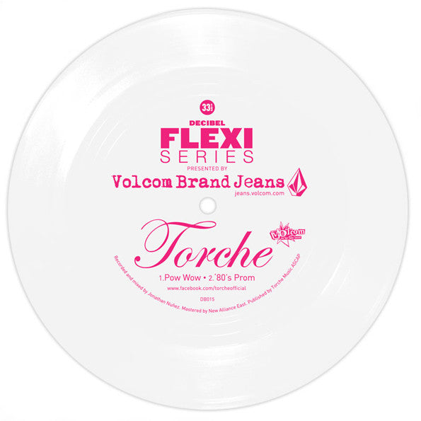 Torche : Pow Wow (Flexi, 7", S/Sided, Ltd, Whi)