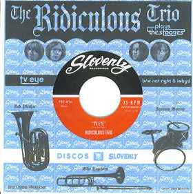 The Ridiculous Trio : Plays The Stooges (7")