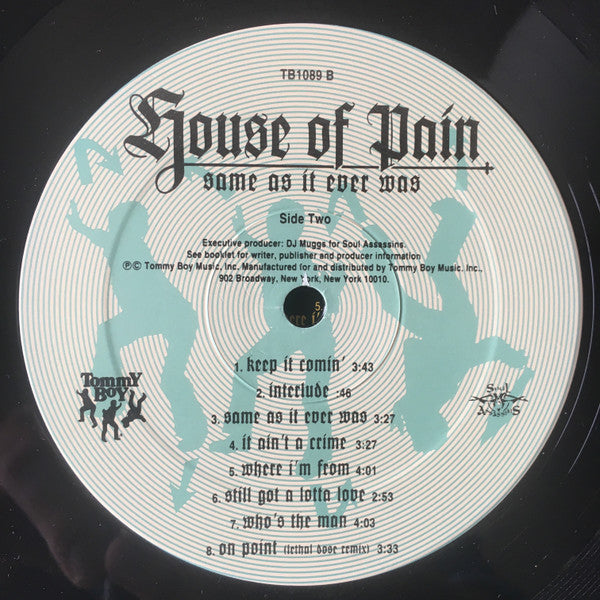 House Of Pain : Same As It Ever Was (LP, Album)