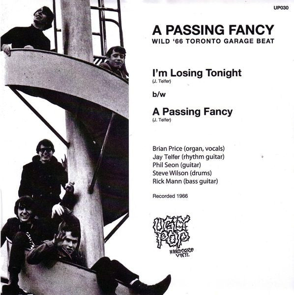 A Passing Fancy : I'm Losing Tonight (7", RE)