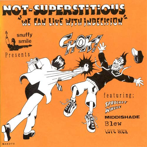Various : Not-Superstitious "We Can Live With Indecision" (7", Comp, #1)