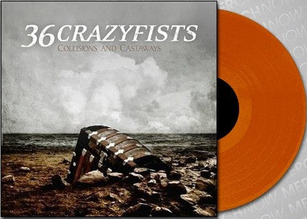 36 Crazyfists : Collisions And Castaways (LP, Album, Ltd, Ora)