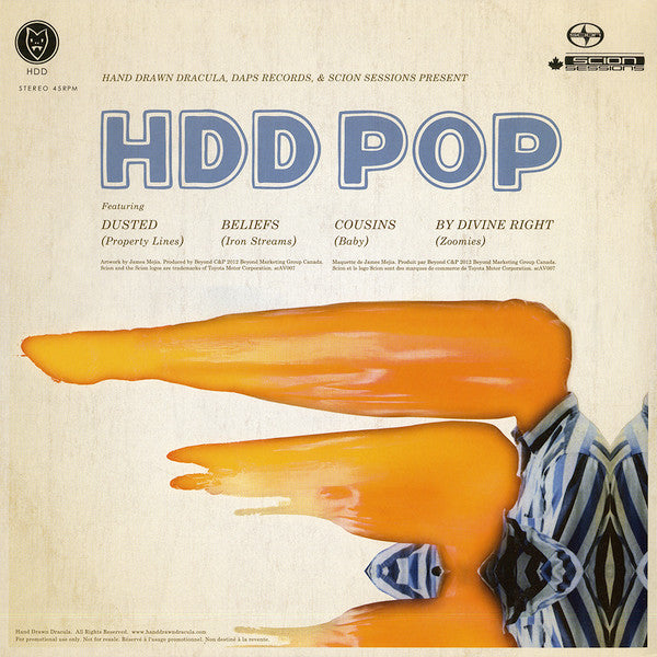 Various : HDD POP / DAPS POP (12", Comp, Promo)