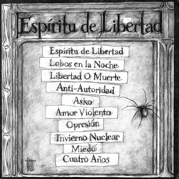 Criaturas : Espiritu De Libertad (12", Album)