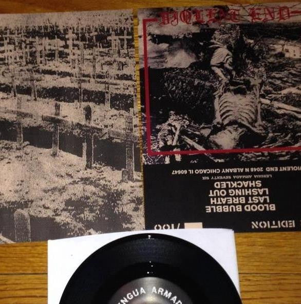 Violent End : Violent End (7", Ltd, Num, Tou)