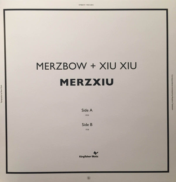 Merzbow + Xiu Xiu : Merzxiu (LP, Album, RSD, Ltd, Spl)