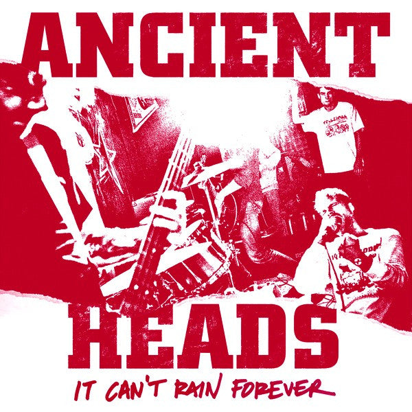 Ancient Heads : It Can't Rain Forever (7", EP, Red)