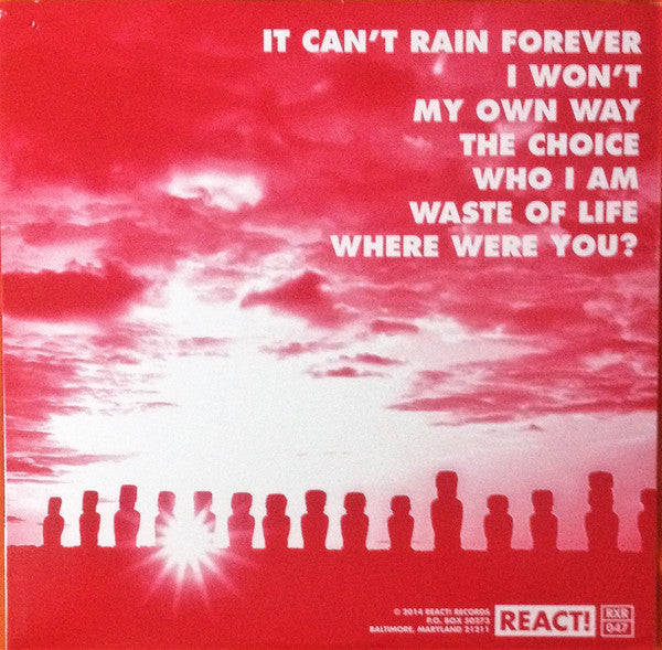 Ancient Heads : It Can't Rain Forever (7", EP)
