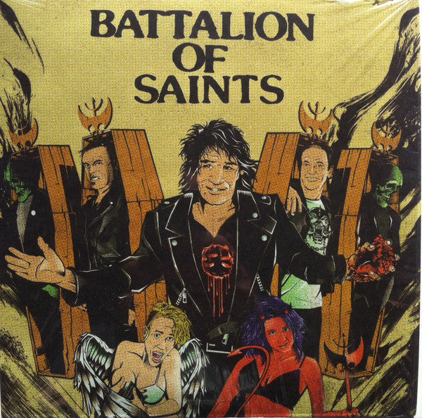 Battalion Of Saints : Battalion Of Saints (7", Ltd)