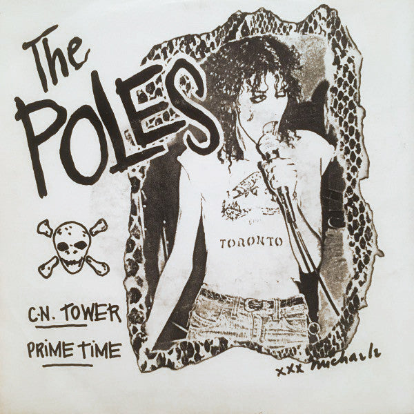 Michaele Jordana and The Poles (2) : C.N. Tower (7", Single, RE)