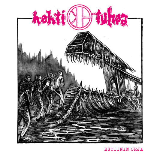 Kohti Tuhoa : Rutiinin Orja (12", Album)