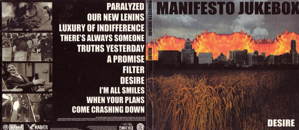 Manifesto Jukebox : Desire (CD, Album, Dig)