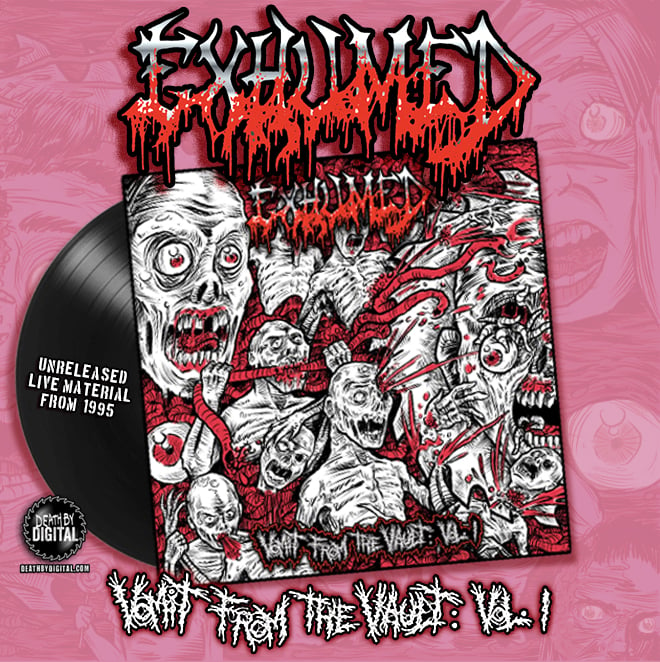 Exhumed - "Vomit From The Vault : Vol. 1" LP